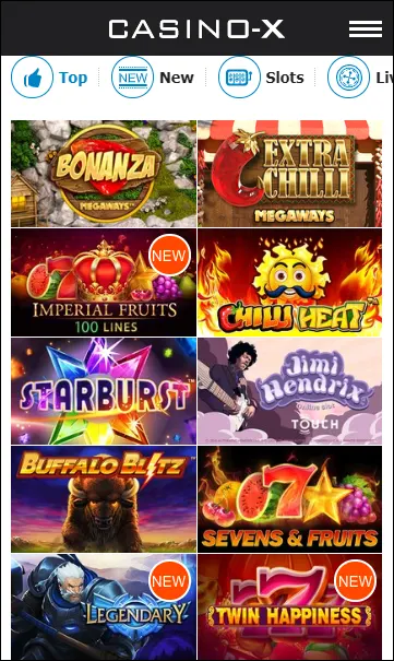 Casino x for Android